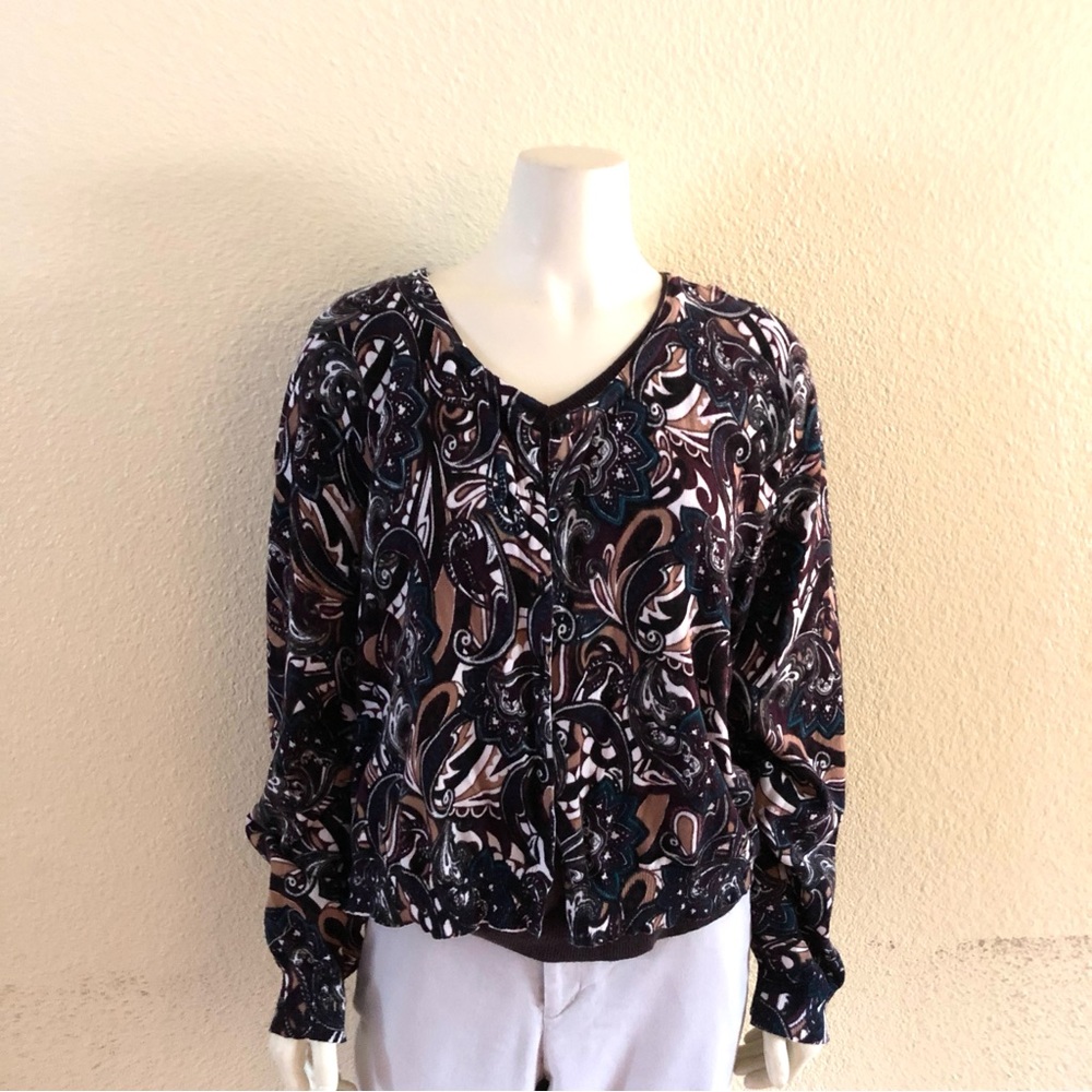 Jessica London Button Down Cardigan Size 30/32